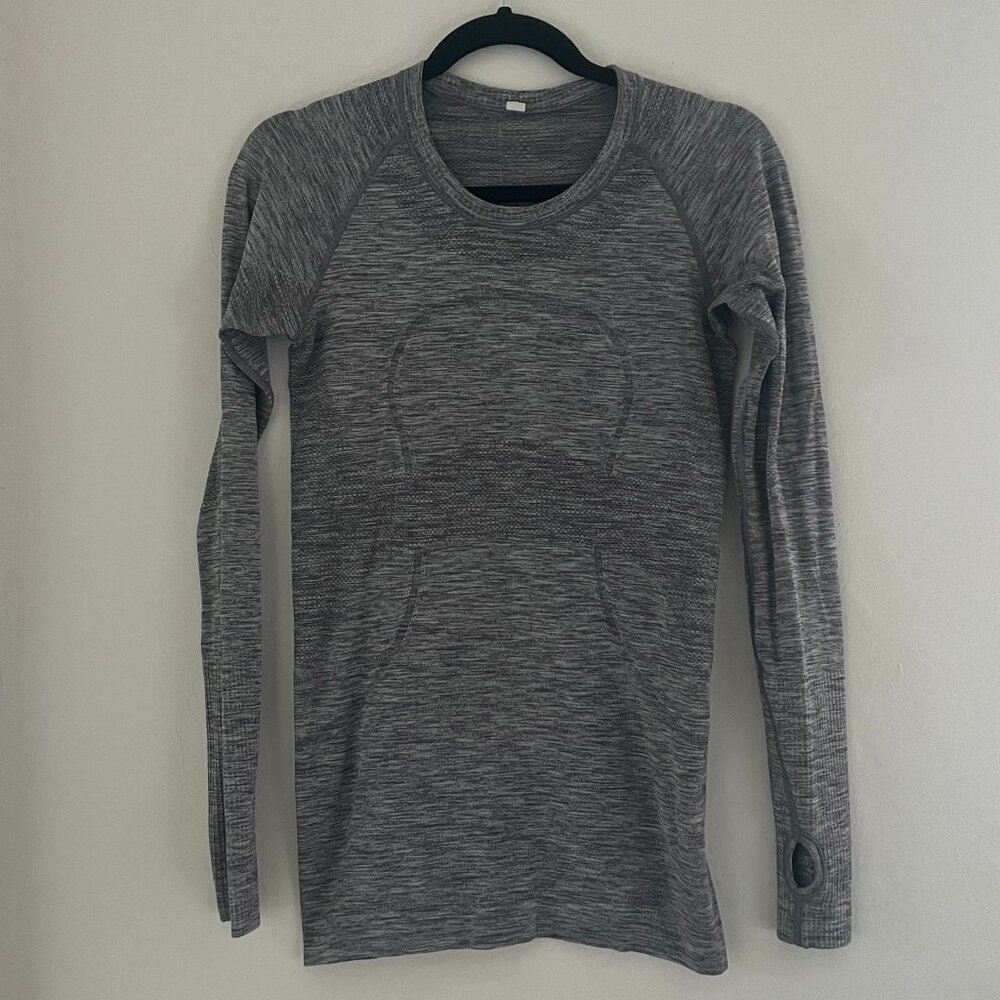 LAST CHANCE Lululemon Swiftly Grey Shirt 6
